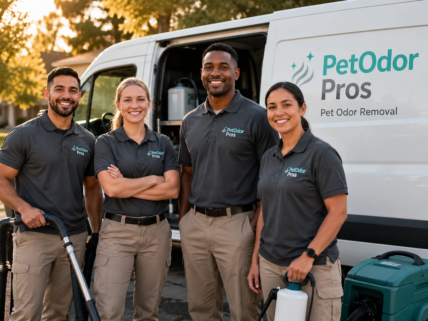 Pet Odor Removal team serving Warfield, VA